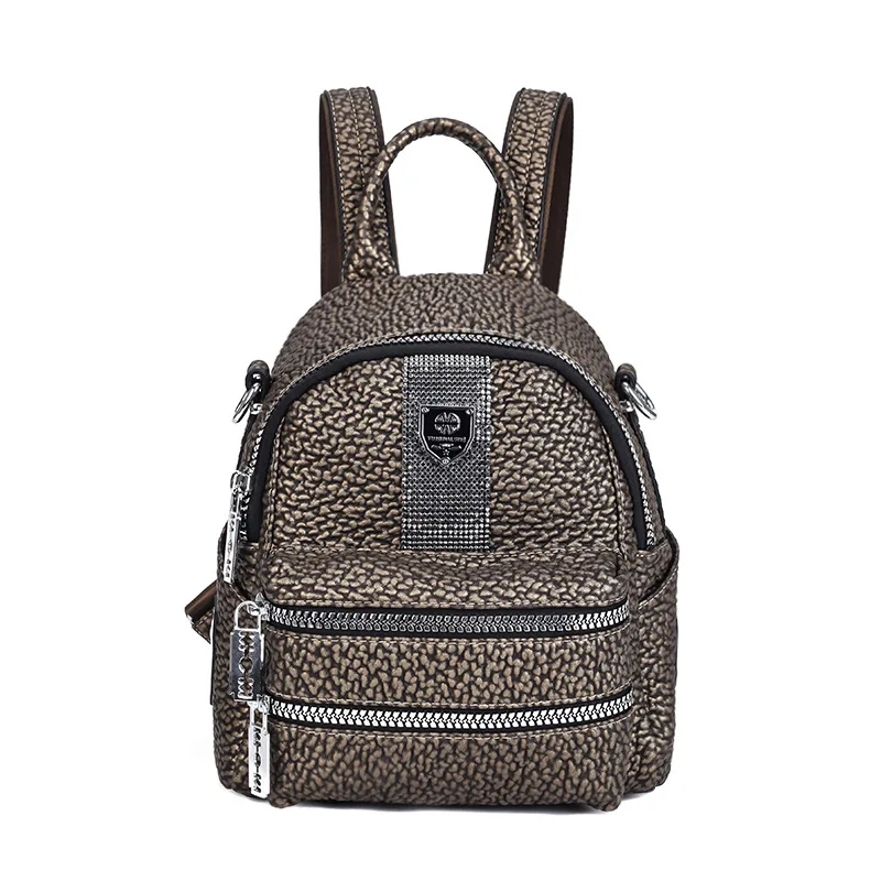 

Leather Lady Backpack Women 2019 New Style College Shoulder Backpack Small Fashion Simple School Bags Hot Mini Luxury Backpack