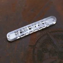 Индивидуальный прозрачный ручной работы акриловый брелок, лазерная резка брелки, пользовательская этикетка