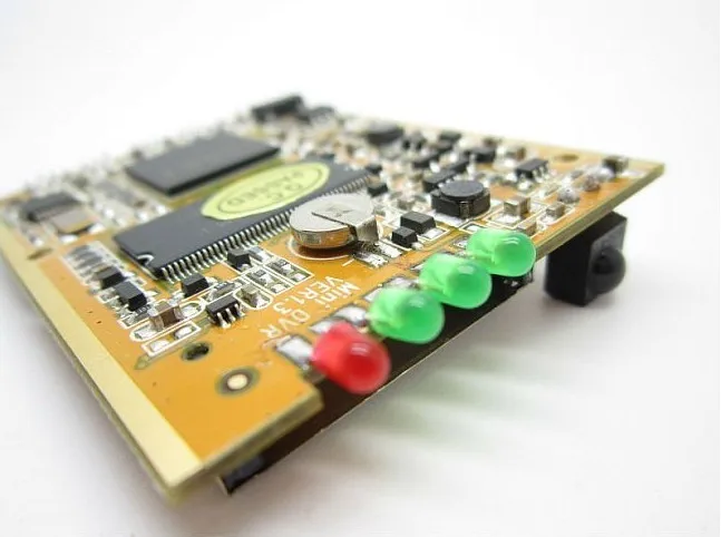 hot sale 1ch DVR Board Car DVR Board Mpeg-4 D1 resolution IR remote control AV input/output from asmile