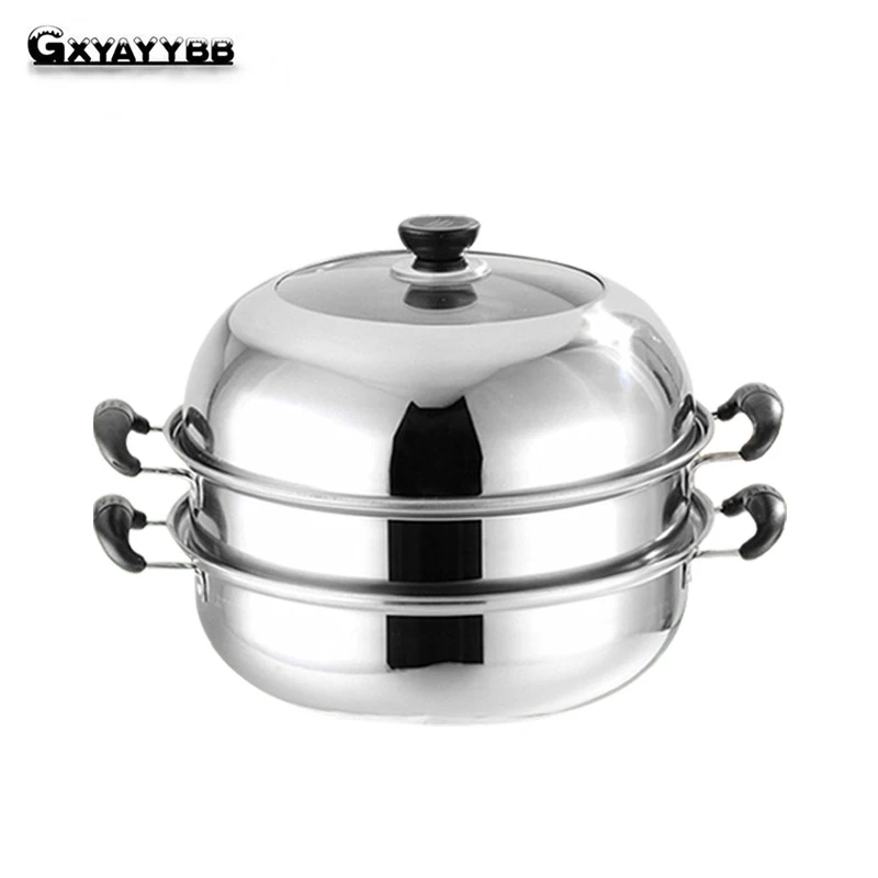 28cm two layers high quality stainless steel boiler double double boiler cooking pot pan soup