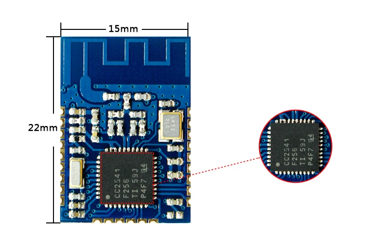 Малой мощности BLE Bluetooth 4.0 превратить последовательный порт TTL UART аппаратных cc2541 passthrough модуль IOT разведки