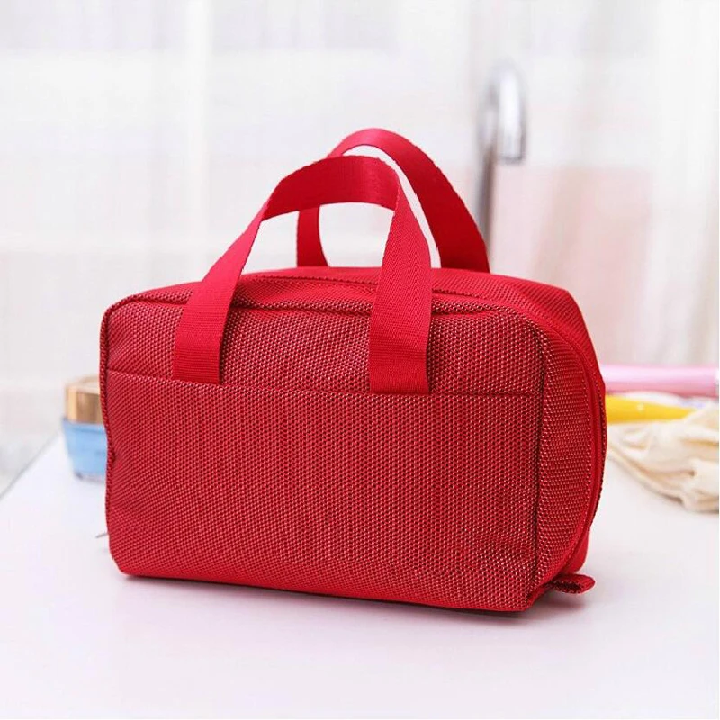 

Fashion Portable oxford travel bag Multi function hand bag for travel 19*8*12cm