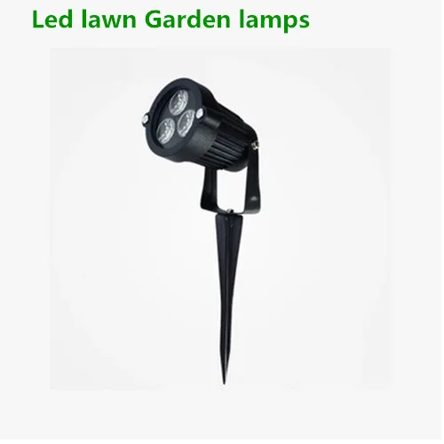 Goede 1 STKS Nieuwe Waterdichte Outdoor Led gazon lampen landschap verlichting voor Tuinpad 9 W AC DC12V 220 V 110 V 3 Jaar garantie