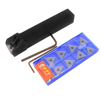 

1PCS MTFNR2020K16 + 10PCS TNMG160404 TNMG160408 MF HP1025 CNC Tool Carbide Insert Tool Holder Lathe Turning Blade
