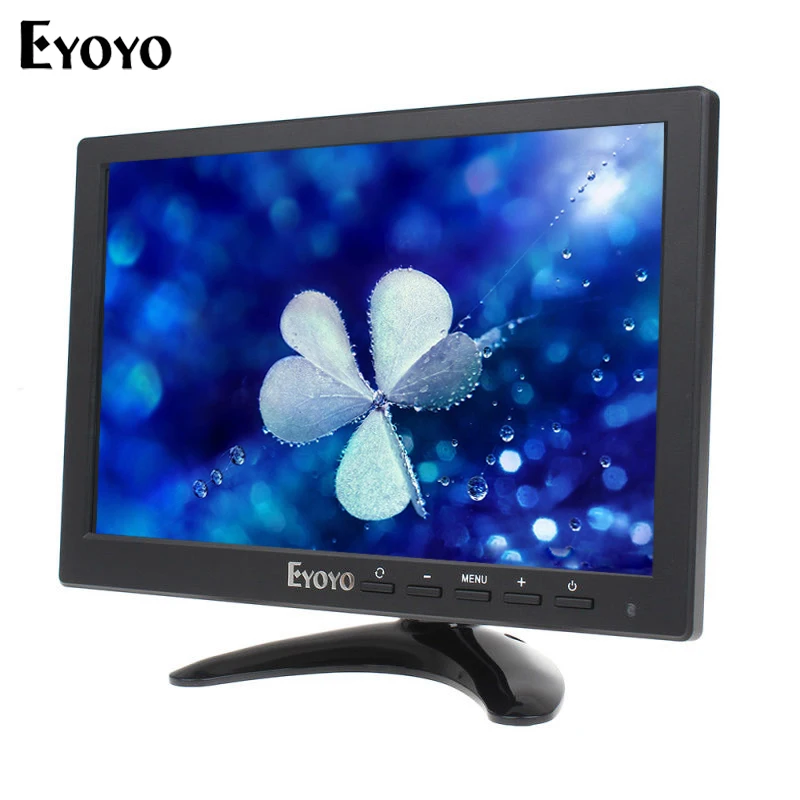 Eyoyo 10 Inch IPS High Resolution VGA font b Video b font HDMl HD Monitor BNC