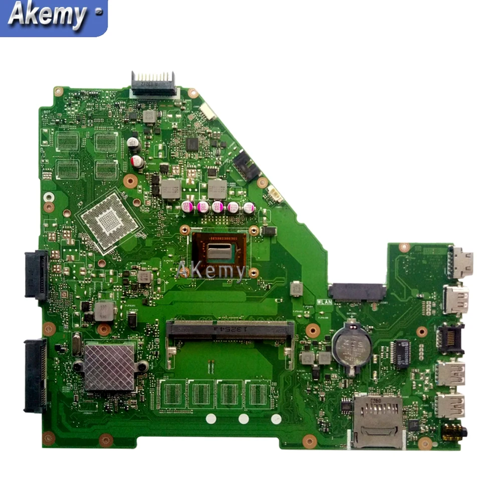 Akemy X550CA материнская плата для ноутбука ASUS X550CA X550CC X550CL R510C Y581C X550C X550 Тесты оригинальная материнская плата 2117U Процессор