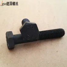  GB5783 8.8-stage external hexagonal bolts / screws / screw black M8 * 12-8 * 110 specifications Qi 