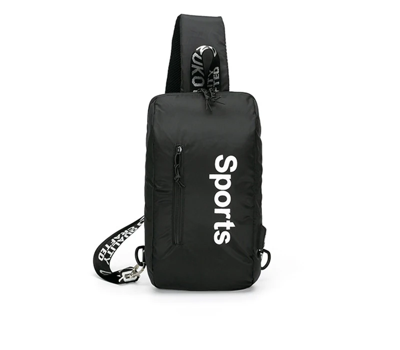 usb pacote peito para viagem curta saco