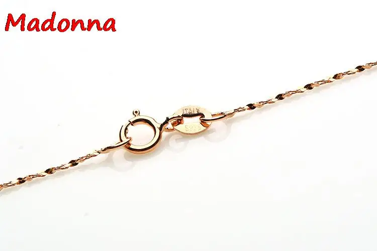 Высококачественные женские и мужские ювелирные изделия ожерелье золотого цвета