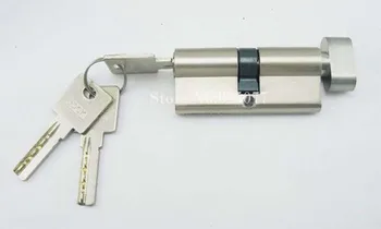 

Free Shipping 1pcs High Quality Door Lock Cylinder Interior Door Lock Cylinder With 3 Brass Key Lock Gall HM181