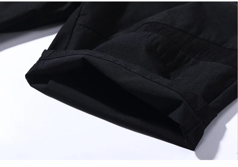 Летние однотонные черные хлопковые шорты для отдыха для мужчин Homme Slim Fit Bermuda Masculina Joggers мужские повседневные короткие шортики для пляжа PT-316