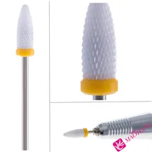 Супер керамические сверла для ногтей, фрезы, роторные сверла для маникюра, педикюра, электрическая машинка, аксессуары, инструменты для ногтей