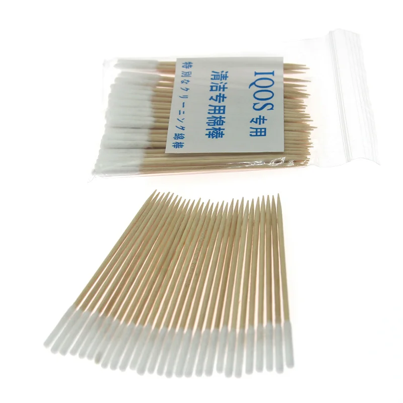 

10 Pack Cleaning Dry Cotton Sticks Swab for IQOS 2.4 Plus E-Cigarette Accessories Cartridge Vape Clean Tool 50pcs/Pack