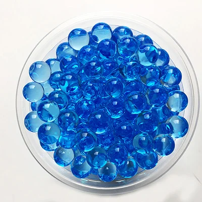 2000 шт/упаковка цветные мягкие Кристальные шарики для пейнтбола, шарики для выращивания воды, игрушки для водяного пистолета, рождественский подарок - Цвет: Синий