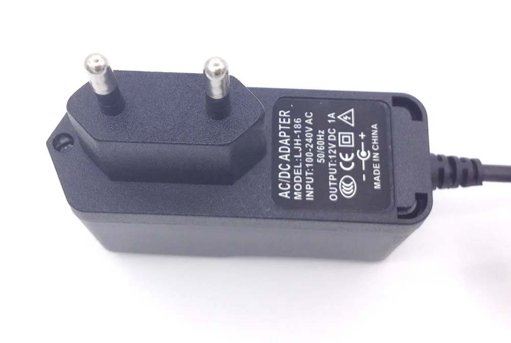 Источник питания для камеры видеонаблюдения ip камера DC 12V 1A EU plug