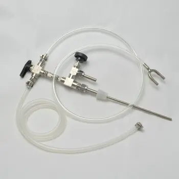 

Stainless Steel Counter Pressure Beer Bottle Filler Line with assemble CO2 3 Way Hose Kit For Homebrewing