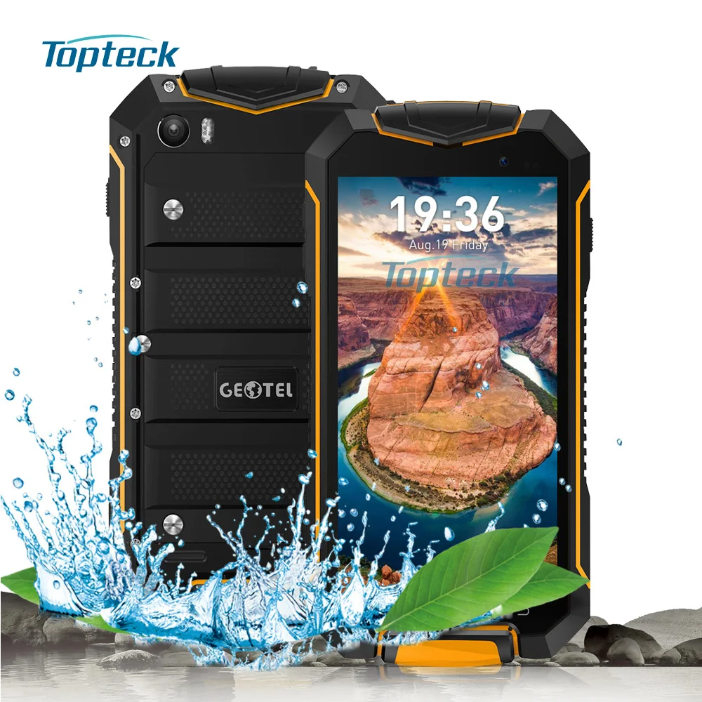 bilder für Geotel A1 IP67 Wasserdicht Stoßfest Smartphone Android 7.0 4,5 "HD MTK6580M Quad-Core-Handy 1 GB + 8 GB 8MP 3400 mAh Mobil-telefon bilder für Geotel A1 IP67 Wasserdicht Stoßfest Smartphone Android 7.0 4,5 "HD MTK6580M Quad-Core-Handy 1 GB + 8 GB 8MP 3400 mAh Mobil-telefon