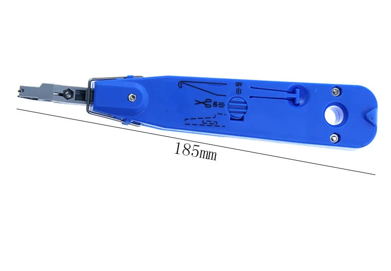 10pcs Portable Blue KRONE LSA-Plus Punch Down Tool Kit With Sensor For Telecom Phone RJ11 Impact Network Cat5 RJ45 Cord 10pcs Portable Blue KRONE LSA-Plus Punch Down Tool Kit With Sensor For Telecom Phone RJ11 Impact Network Cat5 RJ45 Cord