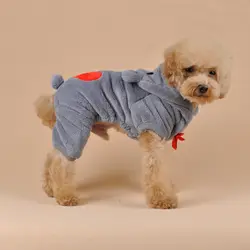 Милая зимняя одежда для собак Pet пальто Костюмы для маленький средний собака Чихуахуа щенок наряд зимняя одежда для собак для маленьких