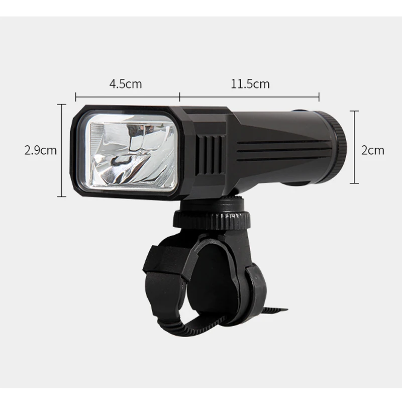 

Waterproof USB Rechargeable 2000 Lumens Led Flashlight Cree XML T6 Led Bike Light Portable Tactical Torch With 18650 Battery