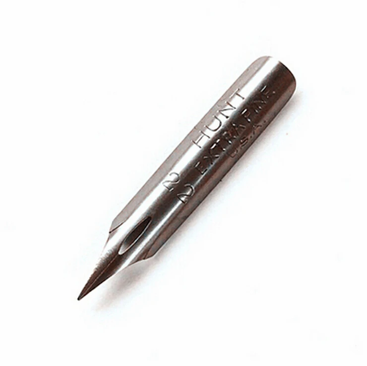 

2nibs/pack super fine calligraphy pen nibs high quality copperplate script spencerian script dip pen nibs Hunt 22