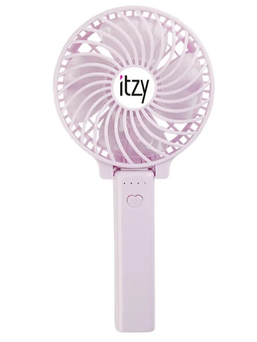 

[MYKPOP]ITZY Portable Rechargeable Foldable Mini Fans with USB KPOP Item SA19051715