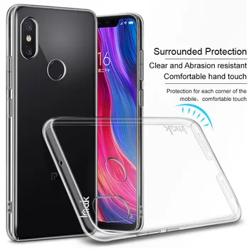 

Xiaomi Mi8 Case Xiaomi Mi 8 Case IMAK Pro II Clear Crystal PC Hard Back Cover Case For Mi8 SE