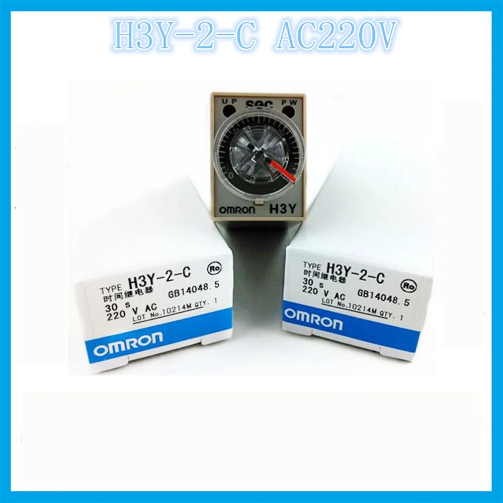H3Y 2 H3Y 2 C AC220V 1S 5S 10S 30S 60S OMRON relay Control time 0 60S ...