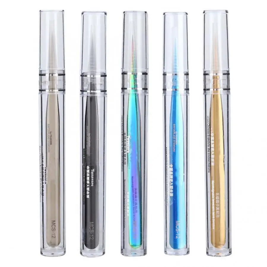 Пинцет из нержавеющей стали высокой твердости практичные, для часов и ремонта ювелирных изделий инструмент высокого качества часы ювелирные изделия инструмент для часовщика