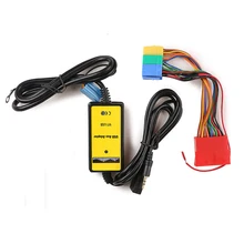 Автомобильный AUX USB аудио входной кабель адаптера преобразования мини ISO 8Pin 20Pin передачи провода для VW Audi A2 A4 A6 S6 A8 TT S4 S8 Skoda