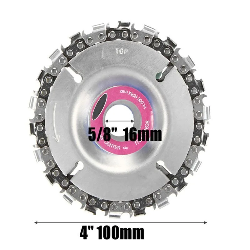 22 зуба 4 дюйма угловая шлифовальная машина Цепная пластина бензопила дисковая пила угловые шлифовальные станки бытовые инструменты для