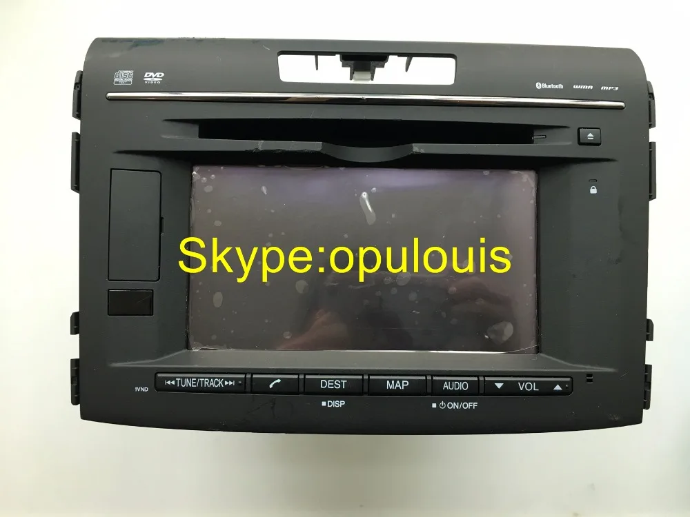 Excellent Hond-aa Radio 39540-T01-Z9A0-M1 08A52-A200-01 CQ-UH72G2UT2 with Bluetooth WMA MP3 Bluetooth Map For CR-V navigation audio 0