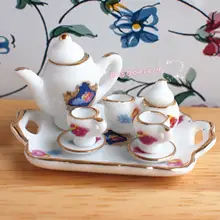 Кукольный домик Миниатюрный кухонный 10 шт. кофейный набор DBA06