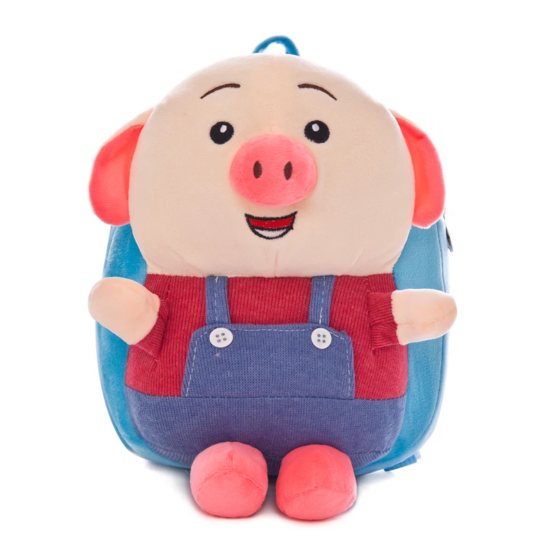 

2019 Fashion Soft Toy Stuffed And Plush Animal Cartoon For Children Girls And Boys Kids Pig Group Cute Doll Kawaii Backpack Toys