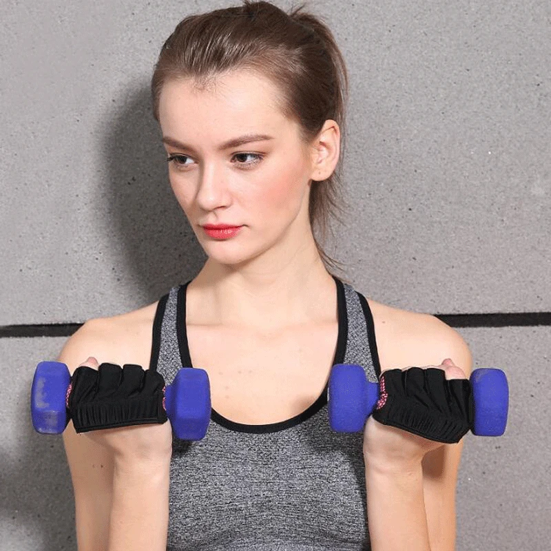 1 زوج للجنسين المضادة للانزلاق سيليكون رياضة قفازات اللياقة بممارسة التدريب نصف إصبع تصميم الاثقال الجسم تجريب الصلبة قفازات 1 زوج للجنسين المضادة للانزلاق سيليكون رياضة قفازات اللياقة بممارسة التدريب نصف إصبع تصميم الاثقال الجسم تجريب الصلبة قفازات