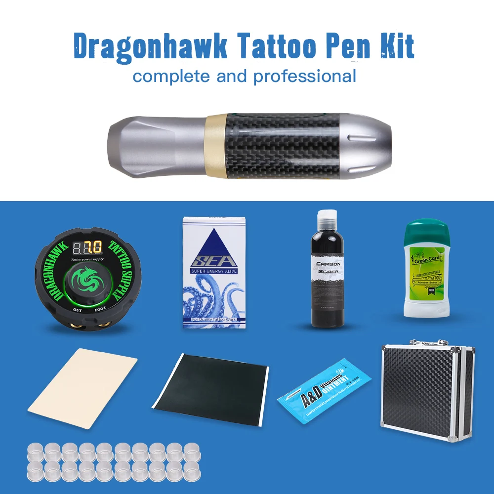 Professional Tattoo Pen Kit Rotary Machine Set With LCD Mini Power Tattoo Pedal Switch Supply цена Professional Tattoo Pen Kit Rotary Machine Set With LCD Mini Power Tattoo Pedal Switch Supply цены онлайн