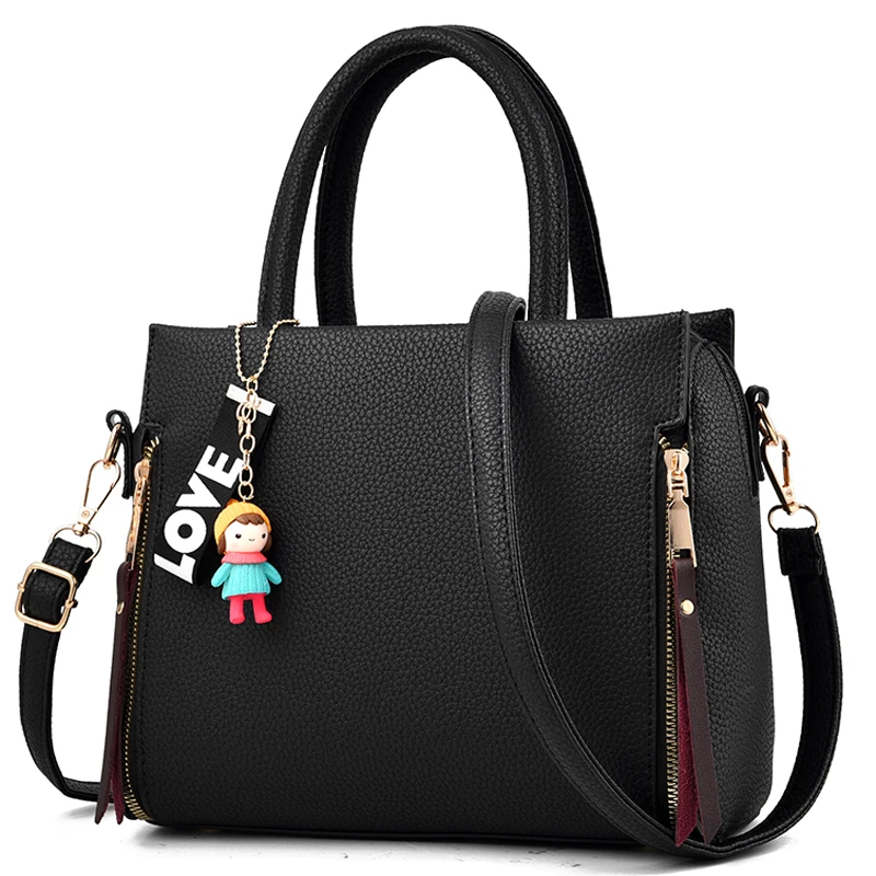 

Vintage Handbag Women Bag Casual Tote Fashion Women Messenger Bags Shoulder Top-Handle Leather for women 2018 bolsa feminina