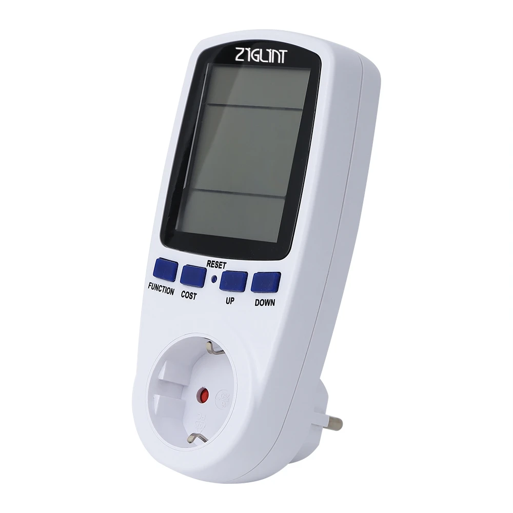 EU Digital Wattmet Power Meter Energy Meter Voltage Wattmeter Power