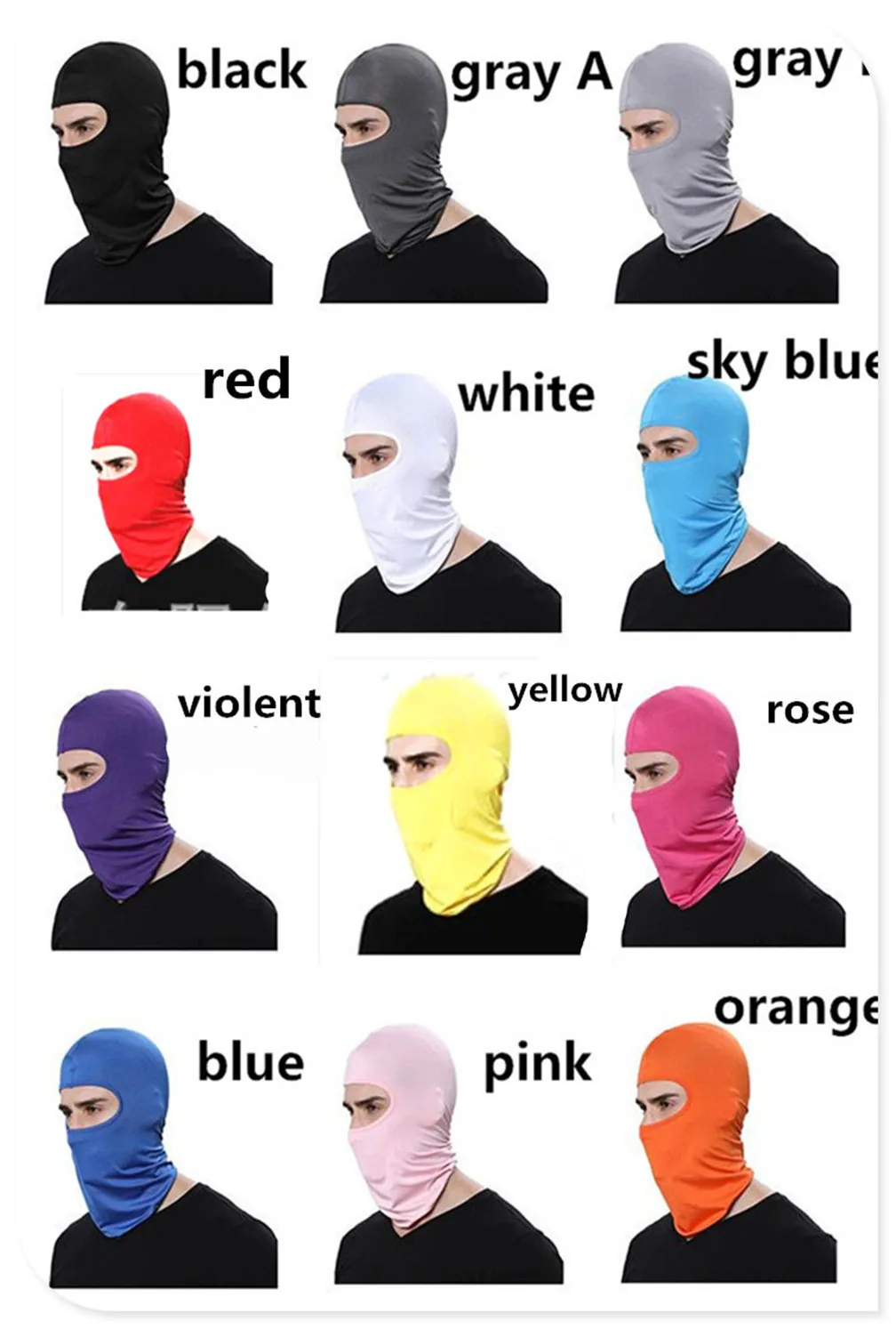 Sports Neck Motorcycle Face Mask Winter Warm Ski Wind Cap for YAMAHA R6S USA BT1100 Bulldog XJR400 1300 RACER 400R | Автомобили и