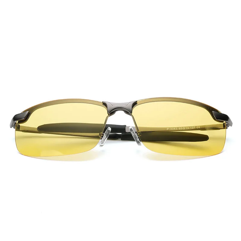 Новые горячие продажи Спорт на открытом воздухе очки для рыбалки ночного видения мужские антибликовые поляризованные желтые солнцезащитные очки для вождения oculos lunettes