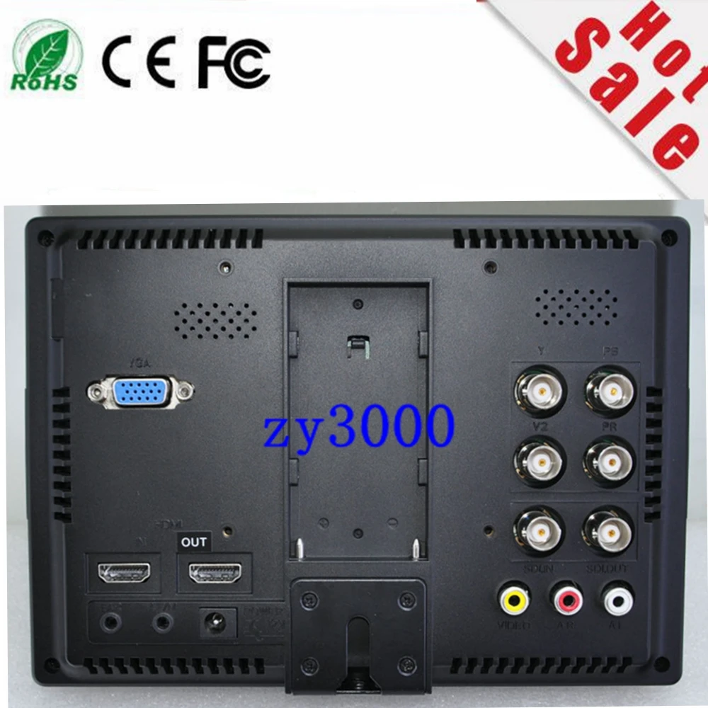 Новый 7 &quotPro Broadcast с HD HDMI SDI входом 1280*800 IPS полевой hd монитор пиковый фильтр 5D II