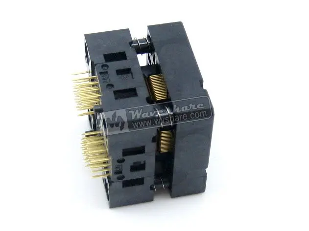 QFP64 TQFP64 LQFP64 PQFP64 OTQ 64 0.4 01 Enplas QFP IC тестовая сгорающая розетка 0 4 мм шаг|qfp64|pitch carbonqfp64