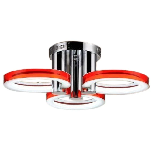 

Modern Crystal LED Light Pendant Flush Lamp Fixture Red Round HI5