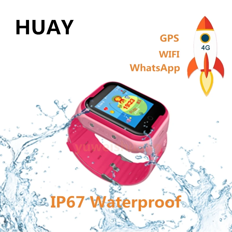 

1PCS Kids GPS tracker watch Q403 4G smart watches LBS WIFI location SOS call 1.44' Camera WhatsApp Wechat children watch Q403