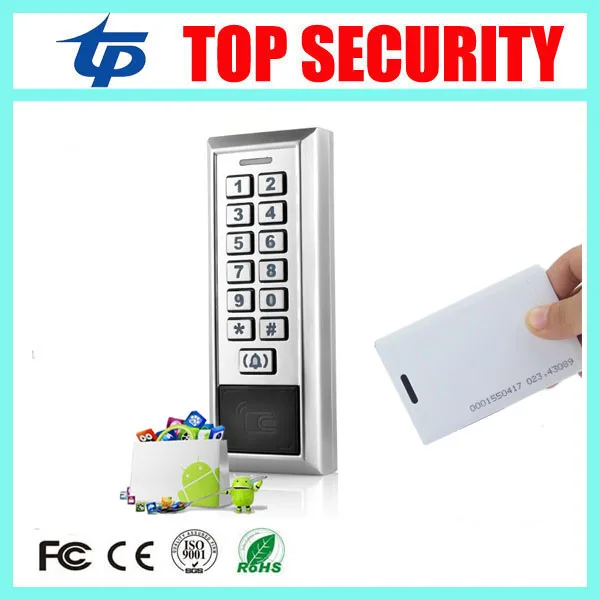 

IP65 Waterproof RFID Card Reader Access Control Panel 8000 Users Single Door 125KHZ ID EM Card Access Controller +10pcs ID Card