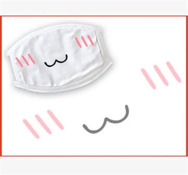 Moe & Cute Anime Kaomoji-kun Emoticon Mouth-muffle Cotton Anti-Dust Face Mask