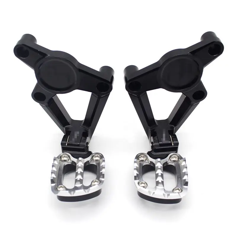 Motorcycle Accessories Folding Rear Foot Pegs Footrest Passenger for