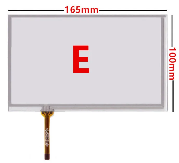 Heyman 7 дюймов 26pin AT070TN07 V.D V.A V.B ЖК-экран Автомобильный дисплей 165*100 4-проводной резистивный сенсорный экран автомобильная навигация DVD lcd