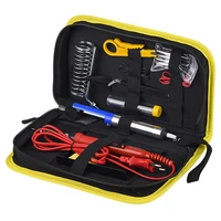 JCD Soldering Iron Kit Adjustable Temperature 220V 80W LCD Digital Display Welding Repair Tools With Solder Tin Iron Tips 908S - Image 4