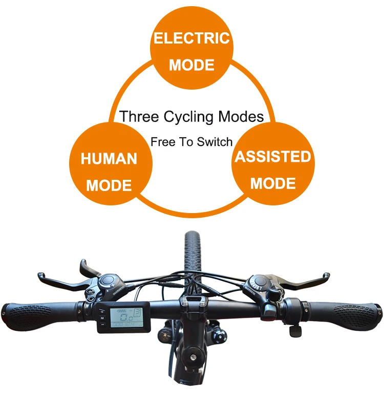 Best 26inch electric mountain bicycle 48V Anti-theft chassis hidden lithium battery Front rear Suspension ebike 25km/h pas rang 60km 3